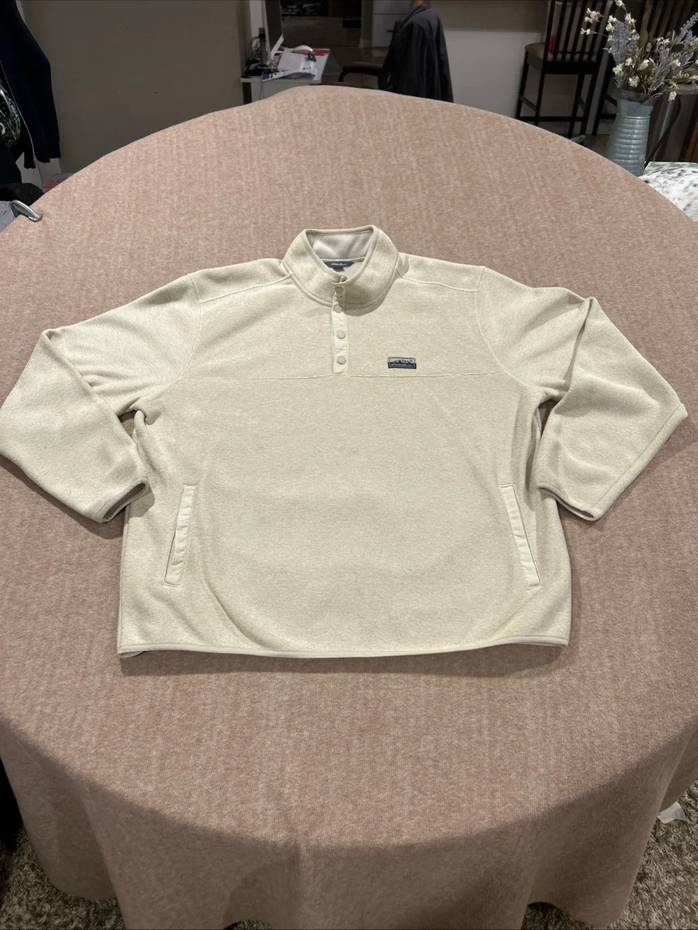 Eddie Bauer close up